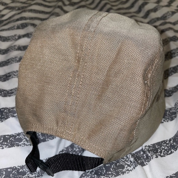 Supreme Jacquard Logo Camp 5 Panel Cap Tan - Picture 3 of 8